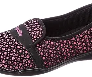Aqualite Women PB-29 Belly, Black/Pink, 7 UK/India