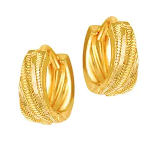 Vivastri Beautiful & Elegant Golden Clip-on For Women And GirlsVIVA1784ERG