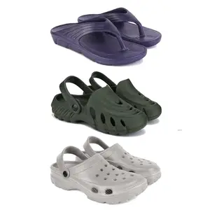 DRACKFOOT Men's Sandals | Lightweight Wear| Stylish & Easy to Wear For Men'S GR-SAN-(3-COMBO)-3153-3137-3124-8