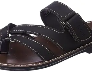 Aqualite Men PG-629-P Sandal, Black, 7 UK/India