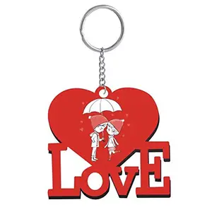 Family Shoping Valentine Gift for Girlfriend Boyfriend Husband Wife Couple Keychain Keyring