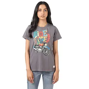 Royal Enfield Ride Wave T-Shirt Charcoal XS (RLATSN000649)