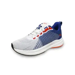 ATHCO Men's Hexa Blue-White Running Shoes_10 UK (ATHST-35)