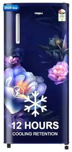 Whirlpool 184 L 2 Star Direct-Cool Single Door Refrigerator (205 WDE PRM 2S SAPPHIRE SERENA-Z)