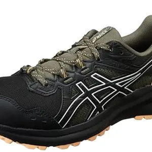 ASICS Mens Trail Scout 3 Black/White Running Shoes - 8 UK (1011C125.004)