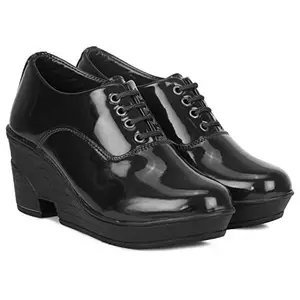 FASHIMO Women's Formal Shoes PN5-black-8