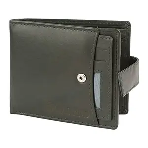 VINTO Men's RFID Genuine Hunter Leather Wallet Money Clip for Men with ATM Card Holder Wallet Men's Purse