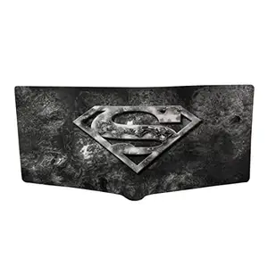 CRAFTSEVER Canvas Wallet for Men and Boys 6 Card Holder Wallet,bi fold Canvas Printed Genuine Wallet and Purse Card Holders for Men (Green)