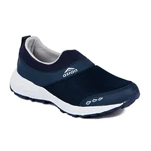 ASIAN F-04 Running Shoes,Gym Shoes,Training Shoes,Walking Shoes,Sports Shoes for Men Navy,UK 11