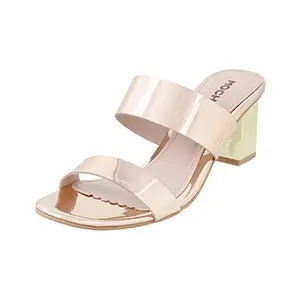 Mochi Women's Tan Fashion Sandals-3 UK (36 EU) (40-1779)