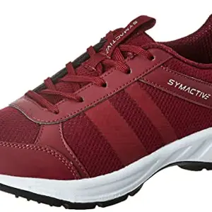 Amazon Brand - Symactive Men's Fanatic Maroon Running Shoe_6 UK (Men Sports Shoes)