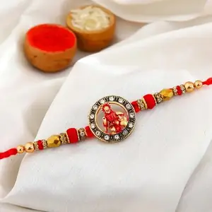 fnp Divine Orange Hanuman Rakhi