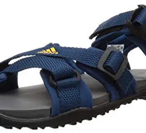 Adidas Mens Gladi Ii Blue Blunit/Visgre/Borang Outdoor Sandal -10 Kids Uk (Cl9954)