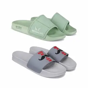 BERSACHE Stylish Wedge Sandal for Men-6044-1590 Multicolor