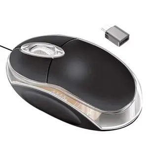 Type-C Mouse Auto Clicker with Type C Connector, Undetectable, Plug and Play, No Software Required, Works On Every Operating System, Works On Laptop, PC, Mac, Phone, Tablet