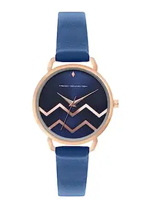 French Connection Spring-Summer 2023 Analog Blue Dial Women's Watch-FCN00088A