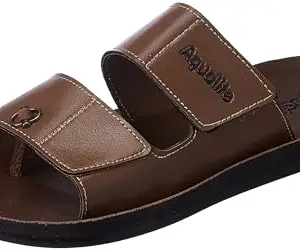 Aqualite Men PG-1296 Sandal, Black/Tan, 6 UK/India