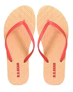 U.S. GEAR US Gear Peach Flip-Flops - 8 UK (41 EU) (UWFQS 1046)