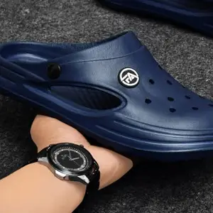 Men’s Comfortable Flip Flops – Lightweight, Non-Slip Casual |Blue 9