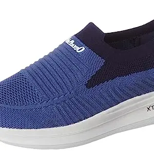 WALKAROO Gents Steal Blue Sports Shoe (XS9768) 9 UK