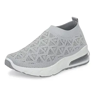 Flavia Women's Running Shoes (Grey 7 UK QD15018)