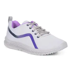 Liberty Women Grey Sports Lacing Shoes 7UK (LYRA-02)