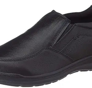 Woodland Men's Black Leather Formal Shoes-6 UK (40 EU) (GW 4139021)