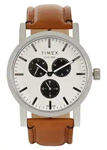 Timex Analog Silver Dial Men's Watch-TWEG16605