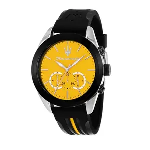 Maserati Men's Watch, Chronograph, Analog, Steel Band, Traguardo Collection - R8871612045