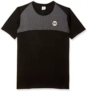 SS Spw0440 Polyester Super T-Shirt, M, (Black)