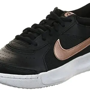 Nike Women's W Zoom Court Lite 3-Black/MTLC Red Bronze-White-Running-DH1042-091-7