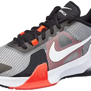 Nike Mens Air Max Impact 4 Black/White-Bright Crimson-Wolf Grey Running Shoe - 9 UK, (DM1124-002)