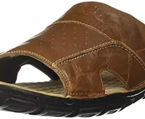 Lee Cooper Men's Tan Flip-Flops - 9 UK (43 EU) (10 US) (LC8414B1)