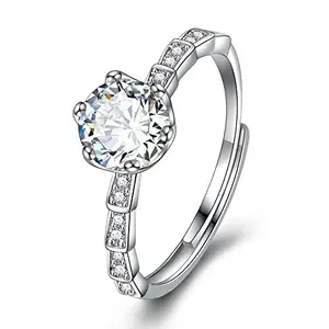 MYKI Elegant Cubic Zircon Ring For Women & Girls