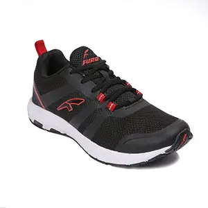 FURO Sports Blk/Red Men Sports Shoes Lace Up Running R1023 245_6