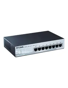 D-LINK DES-1210-08P 8-Port 10/100 PoE Web Smart-III Switch