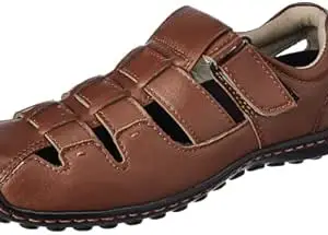 Centrino Sandals for Men | Casual Fisherman Sandal for Office & Everyday Comfort | Cushioned Grip Insole for All-Day Walking Support | Lightweight & Stylish Sandal for Travel and Outdoor Wear (6114)