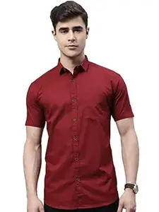 Majestic Man Men's Cotton Slim Fit Shirt