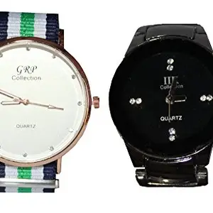 J3AV Women Fancy Analogue Watches with Classy Looks ( set of Two )