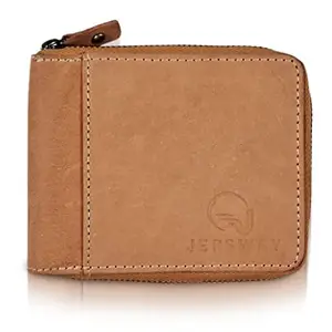 JEPSWAY Genuine-Leather-Wallet-Beige-06