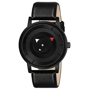 J JAMVAI Speedmaster Analog Women's Watch (Black) Dial Black Quartz Colored Strap (MT-09-1_Black)