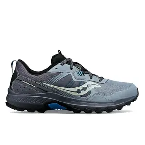 Saucony Mens Excursion Tr 16 Flint/Metal Running Shoe - 8 UK (S20744-100)