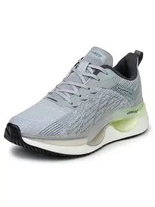 ABROS Men Terrence ASSG1295 Mesh Sport Shoes_L.Grey/Pista_9UK