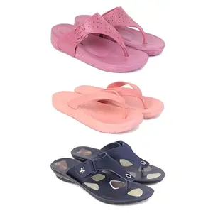 Women's Comfortable Sandal,Casual Lightweight Sandal for Everyday Wear | (COMBO-3)-1984-1979-1973-8-EURO-39