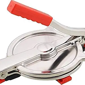 KHAN SUPER Upgrade Your Kitchen with Stainless Steel Cookware Set, Roti Maker, Flour Strainer, Pot Stand, and Butter Pot