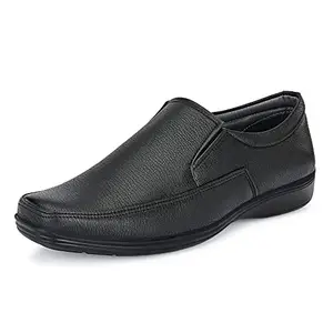 Centrino mens Moccasin Formal Shoe (Black_11 UK_8616-1)