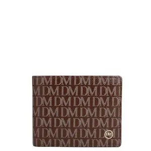 Da Milano Leather RFID Wallet for Men with Multicard Slot - Brown
