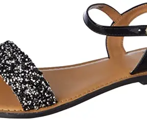 Carlton London Cll-6022 Gold Fashion Sandals - 7 UK (40 EU) (CLL-6022_Black)