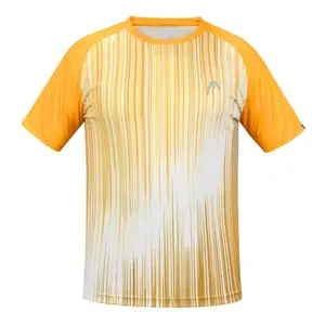 HEAD HCD-382 Tshirt for Mens, Size-XXL, Color-Orange/White