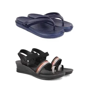 Women's Comfortable Sandal,Casual Lightweight Sandal for Everyday Wear | (COMBO-2)-1977-1960-8-EURO-39